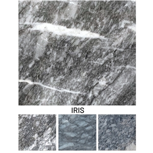 Afyon Tiger Grey Marble, Iris Grey Marble