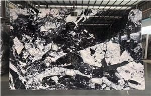 Marmol Negro Napoleon Black Marble Slab In China Market