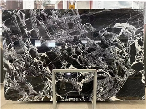 Napoleon Black Marble Marmol Negro Slab Tile