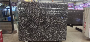 Sea Shell Marble Black Feibei Flower In China Stone Market