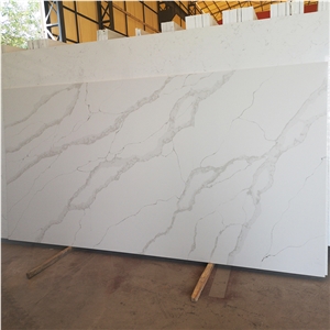 Calacatta White Marble Artificial Quartz Stone Slabs