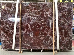 GOLDTOP Rosso Lepanto Marble Polished Slabs