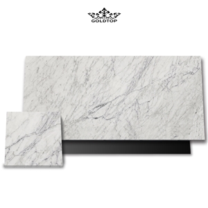 Italian Carrara White Marble Slabs Polished Slabs