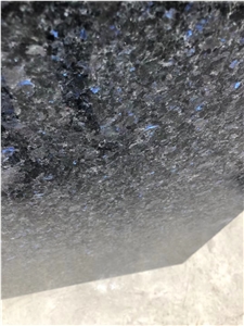 Angola Black Blue In The Night Granite Slab Polished