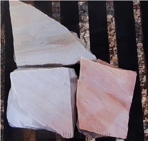 White Quartzite Flagstone Slabs PACKAGED IN PACKAGES OF 0.25M² OR 0.50M²