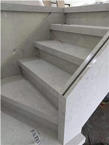 Artificial Grey Marble Stairs
