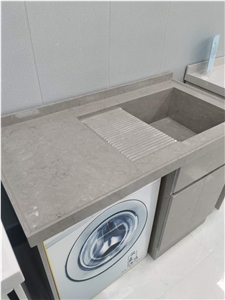 Victoria Grey Highly Imitated Natural Marble Bath Top