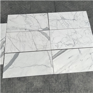 Good Quality Italy Carrara White Marble Tiles For Wall Decor