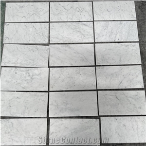 Good Quality Italy Carrara White Marble Tiles For Wall Decor
