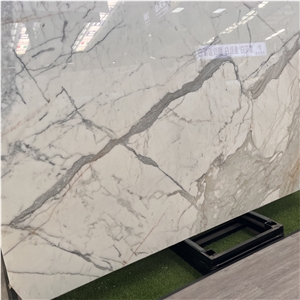 High Quality Gold Vein Calacatta Gold Marble Slabs Wall Tile