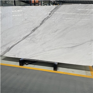 Hot Sale Natural Snow White Marble Slab For Villa Wall Tiles