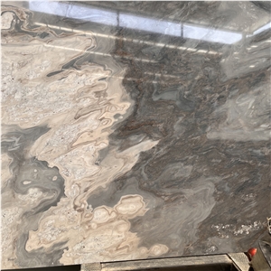 Natural Palissandro Blue Marble Slabs For Home Hotel Wall