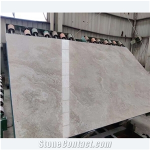 Wholesale Polished Light Grey Marble Slabs Project Material