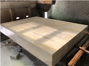 Wholesales Light Yellow Marble Stone From Vietnam