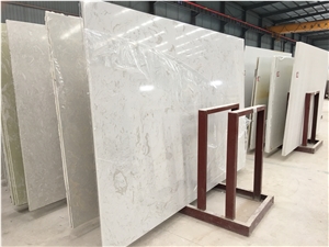 Boutique White Rose Artificial Marble Slabs