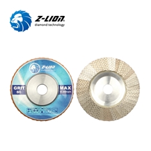 Z-LION Aluminum Base Diamond Flap Discs Sanding Wheels