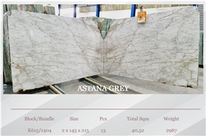Astana Grey Marble Slabs