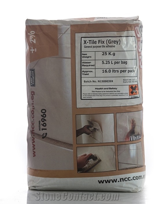 Grey Tile Adhesive X- Tile Fix