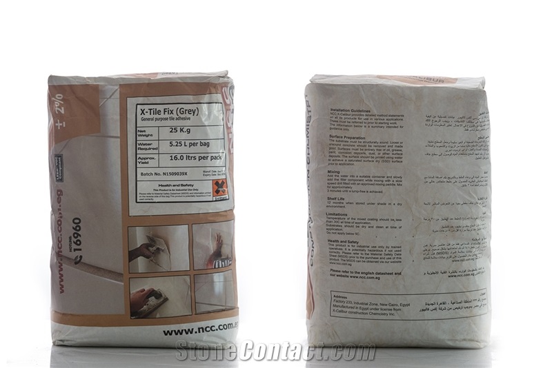 Grey Tile Adhesive X- Tile Fix
