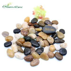 Natural Stone Mixed High Polished Stone For Landscapeing