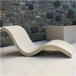 Garden Furniture - Natural Stone Benches, Loungers