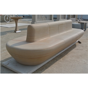 Garden Furniture - Natural Stone Benches, Loungers