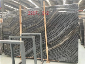 Silver Wave Brown Marble,Black Forest,China Black Marble
