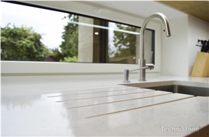 Noble Arco Quartz Private Residence Kitchen Countertops