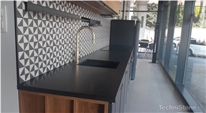 Taurus Terrazzo Dark Kitchen Countertops