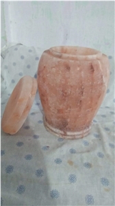 Himalayan Salt Urn For Cremation Ash