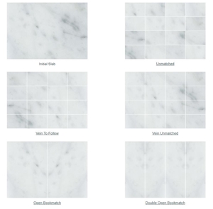 Bianco Carrara CD Marble Tiles