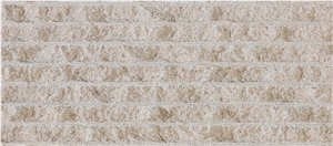 Creme Urban Limestone Chiseled- Combed Wall Tiles