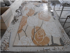 Mosaic Tile Wall Mosaic Style Interior Marble Flooring Tiles