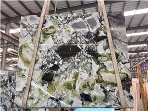 Ice Green Marble Chinese Ice Jade Marble Big Slabs & Tiles