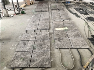 High Quality Tundra Grey Marble Cut To Size Floor Tiles