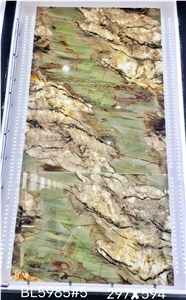 Bookmatched Natural Quartzite Stone Slab For Wall