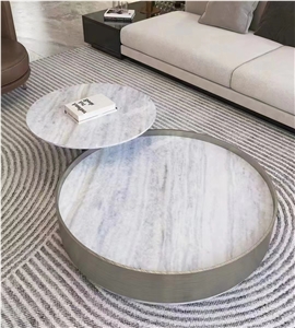 Stone Table Palissandro Blue Cut To Size Oval Shape