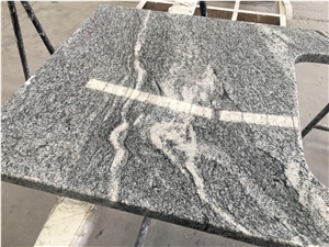 China Juparana Granite White Stone Commercial Bath Tops