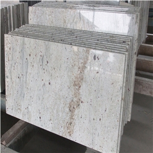Commercial River White Granite Silk Stone Kitchen Countertops
