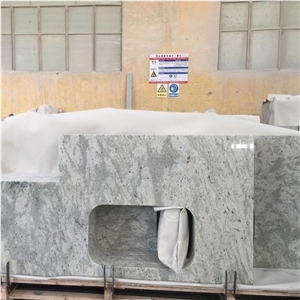 Imported Granite Andromeda White Polishing Kitchen Tops