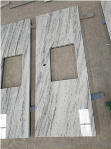 New River White Granite Countertops For Kitchen Bathroom