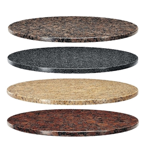 Resistant Round Stone Dining Coffee Marble Table Top