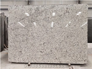 Brazil White Rose Granite Polished Countertops Slabs Tiles