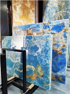 Pakistan Blue Onyx, Blue Onyx Slabs&Tiles