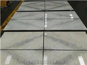 Malaysia Randy Silver Line Marble Polished Slabs Tiles