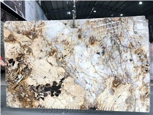 Brazil Pandora Granite White Granite Polished Slabs