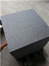China Dark Grey Granite G684 Tiles Cut To Size