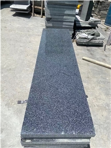 Black Granite Slabs And Tiles, Shandong Black Granite