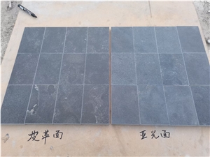 Chinese Customized Leathered Surface Bluestone Tiles
