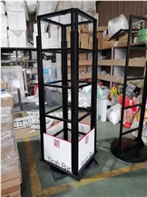 Ceramic Tile Sample Four-Sided Display Stand Rack